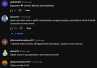 The YouTube community weighing in on the streamer's clip about the controversial Netflix docu-series 3/3 (Image via xQc Clips YouTube)